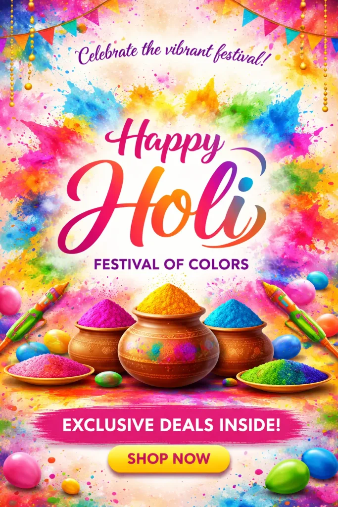 Holi email marketing